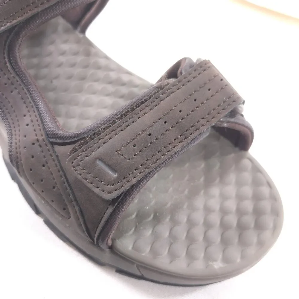 Skechers Tresmen Outdoor Adjustable Sandal Mens Size 11 204105 Brown Black
